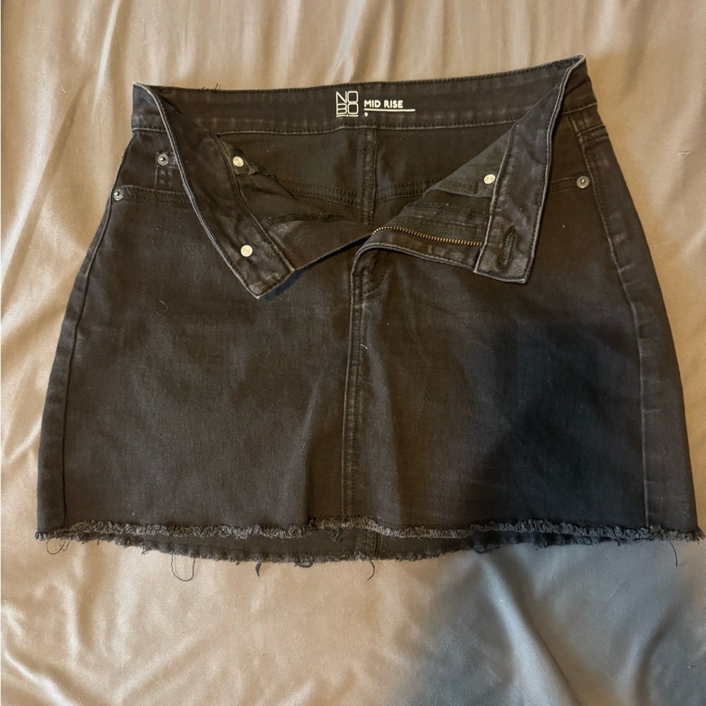 No Boundaries Black Mini Skirt